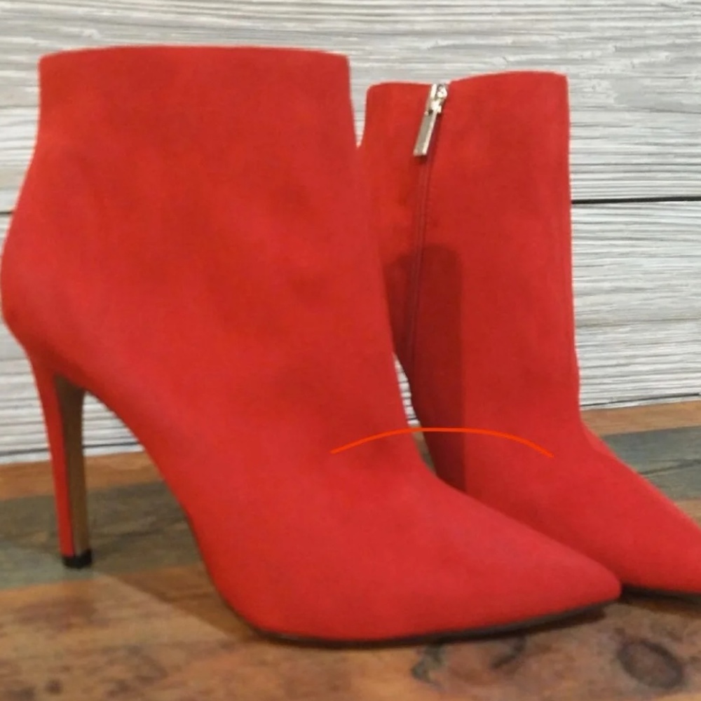 Jessica Simpson red booties